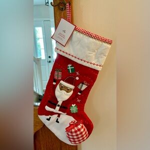 Festive Red Santa Christmas Stocking